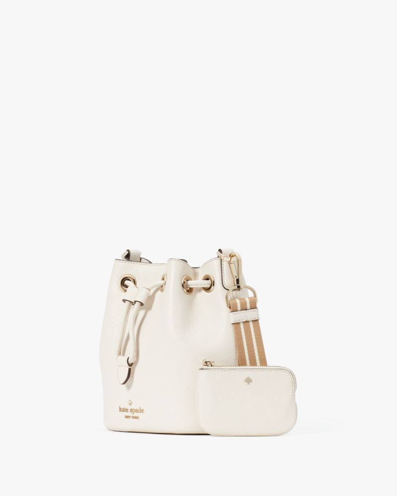 Kate Spade,Rosie Mini Bucket Bag,Parchment Multi