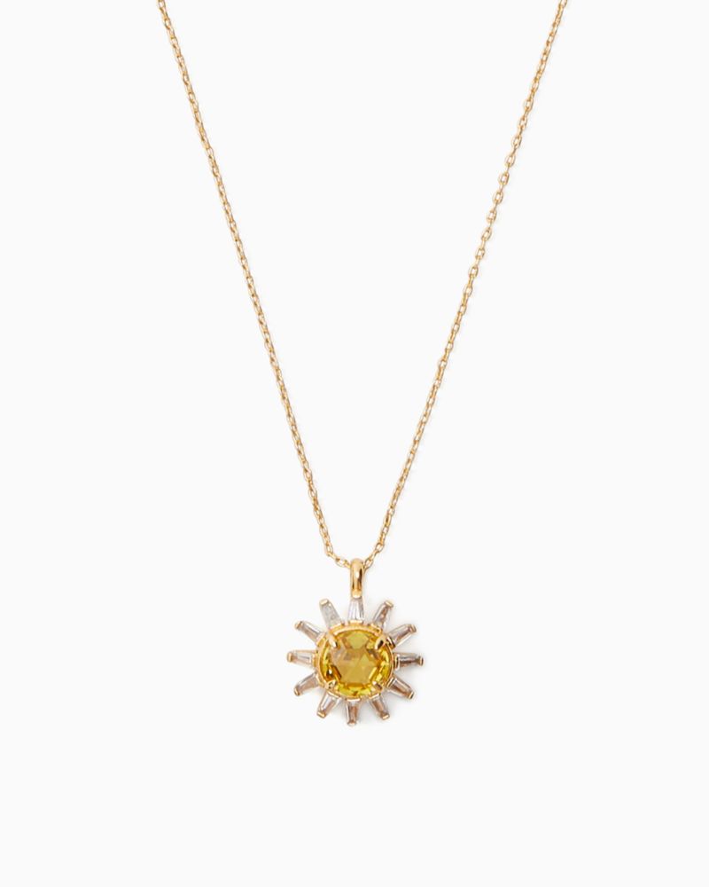 Kate Spade,sunny mini pendant necklace,