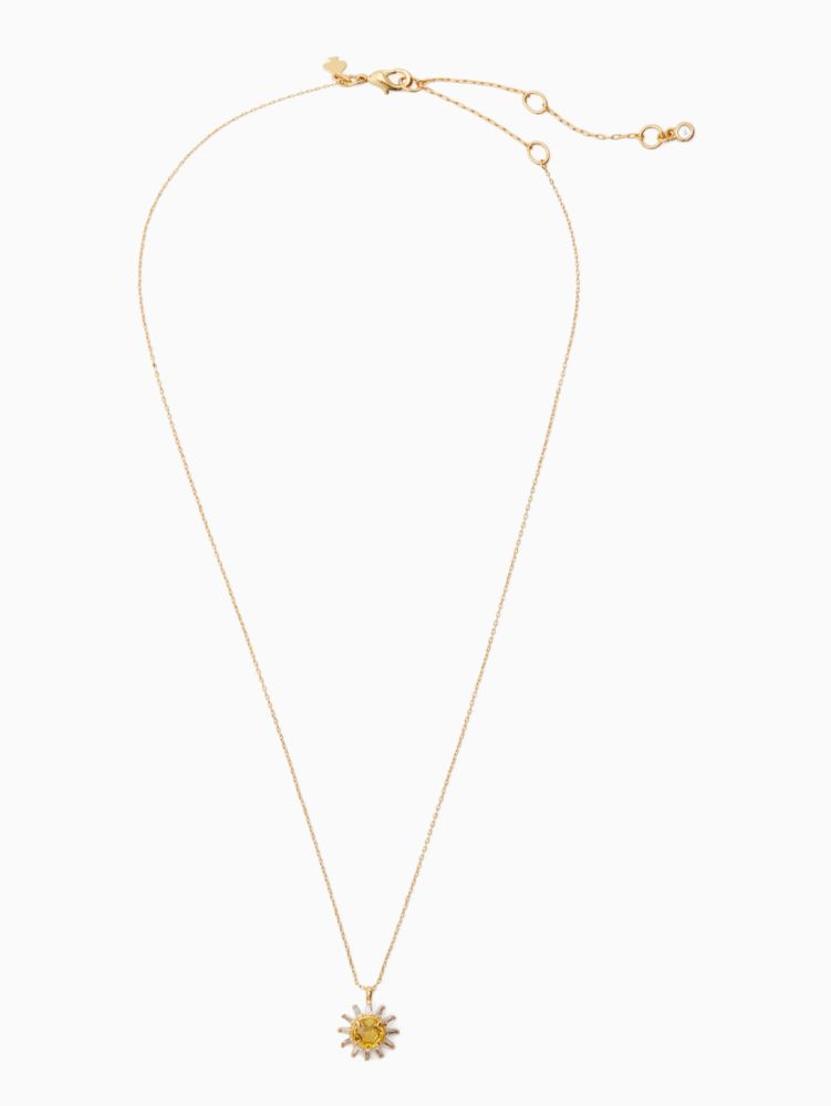 Kate Spade,sunny mini pendant necklace,