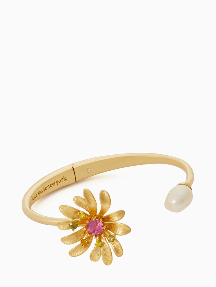 Kate Spade,Rooftop Garden Hinge Cuff,
