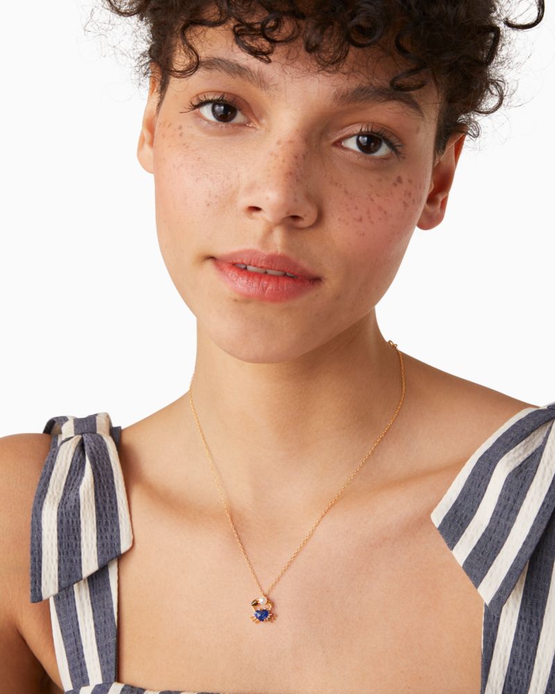 Kate spade deals crab necklace