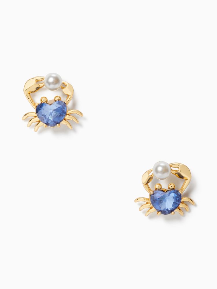 Kate Spade,Claws Out Crab Studs,