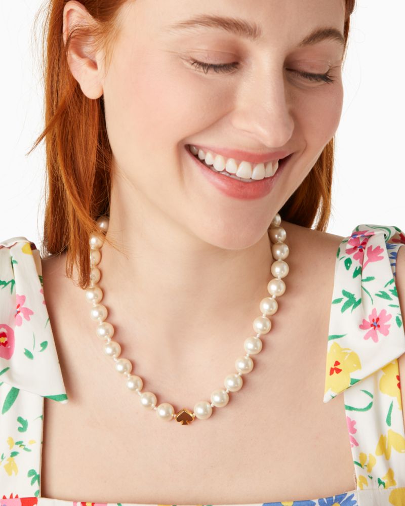 Kate Spade,everyday spade necklace,