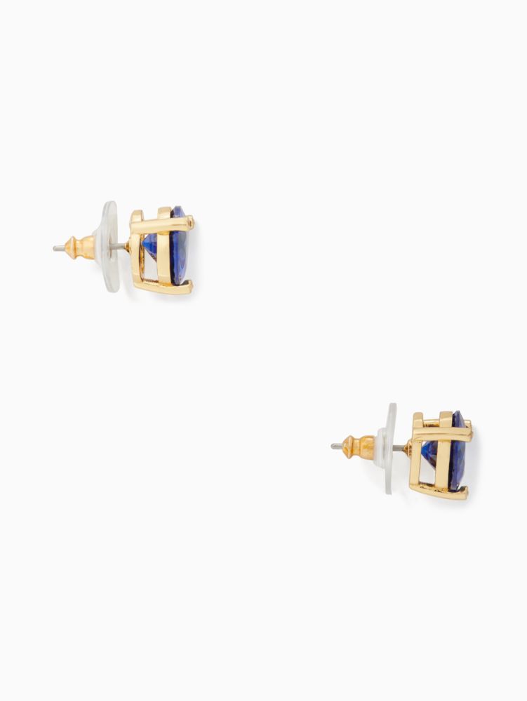 Kate Spade,rise and shine studs,Navy