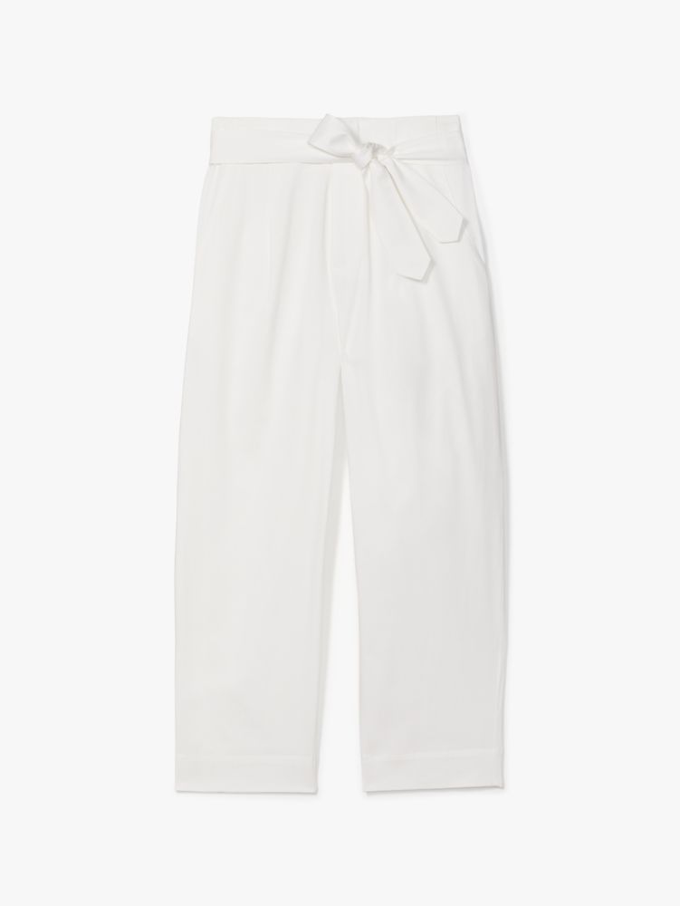 Kate Spade,Tie-waist Poplin Pants,