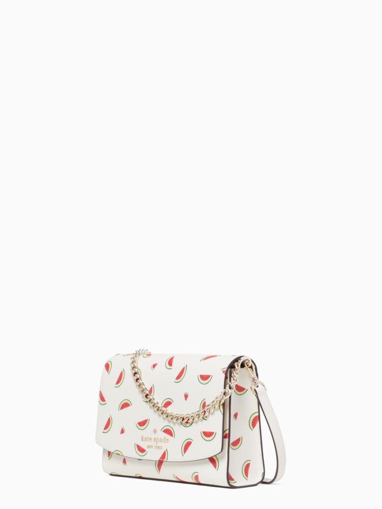 Kate Spade Staci Carson Convertible Watermelon Party Crossbody Cream Multi