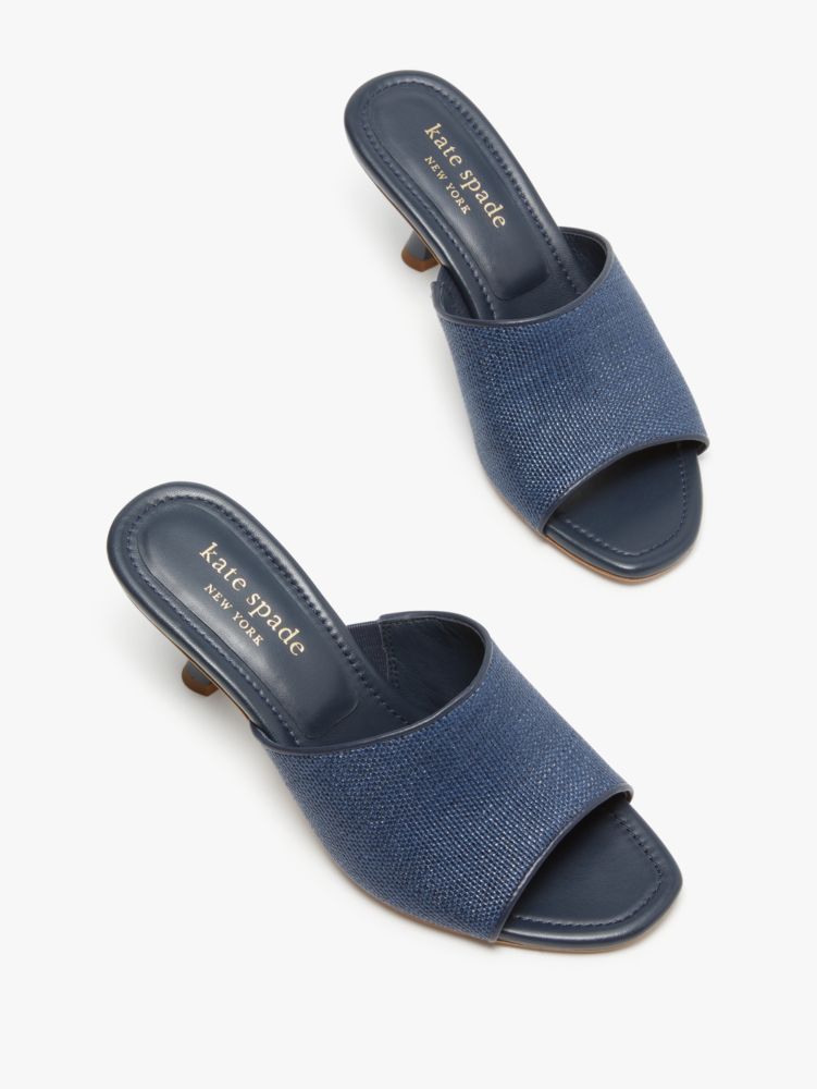 Kate Spade,Malibu Summer Sandals,Navy