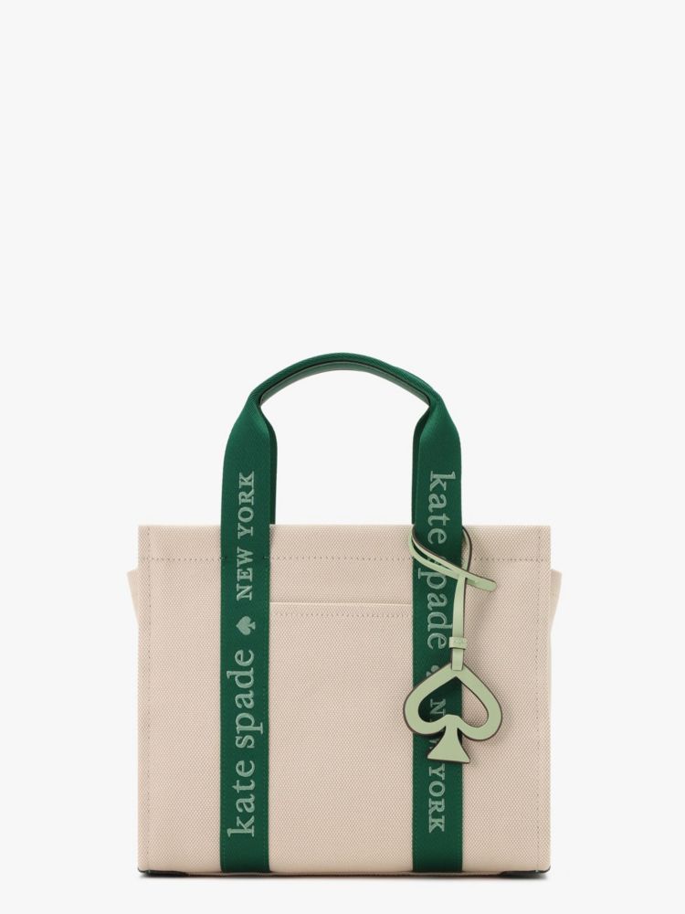 Kate Spade,プレンティ キャンバス スモール トート,バッグ,グリーンマルチ