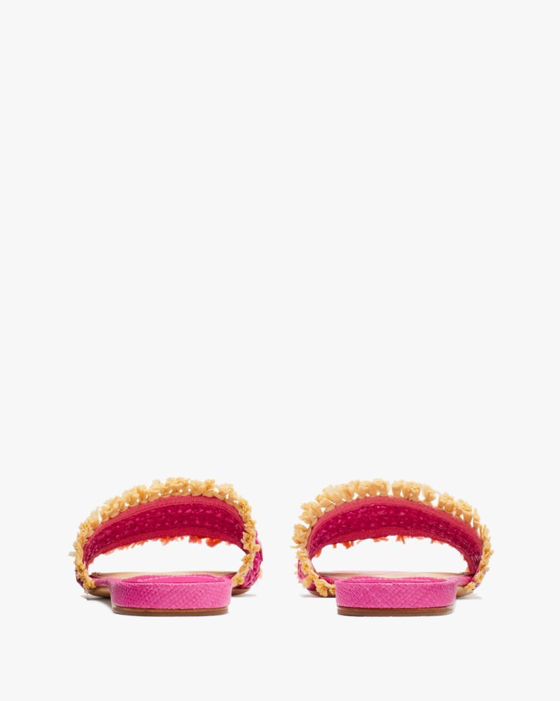Kate Spade,ボラ ボラ スライド サンダル,全てのアウトレット,ローズジャム/ナチュラル