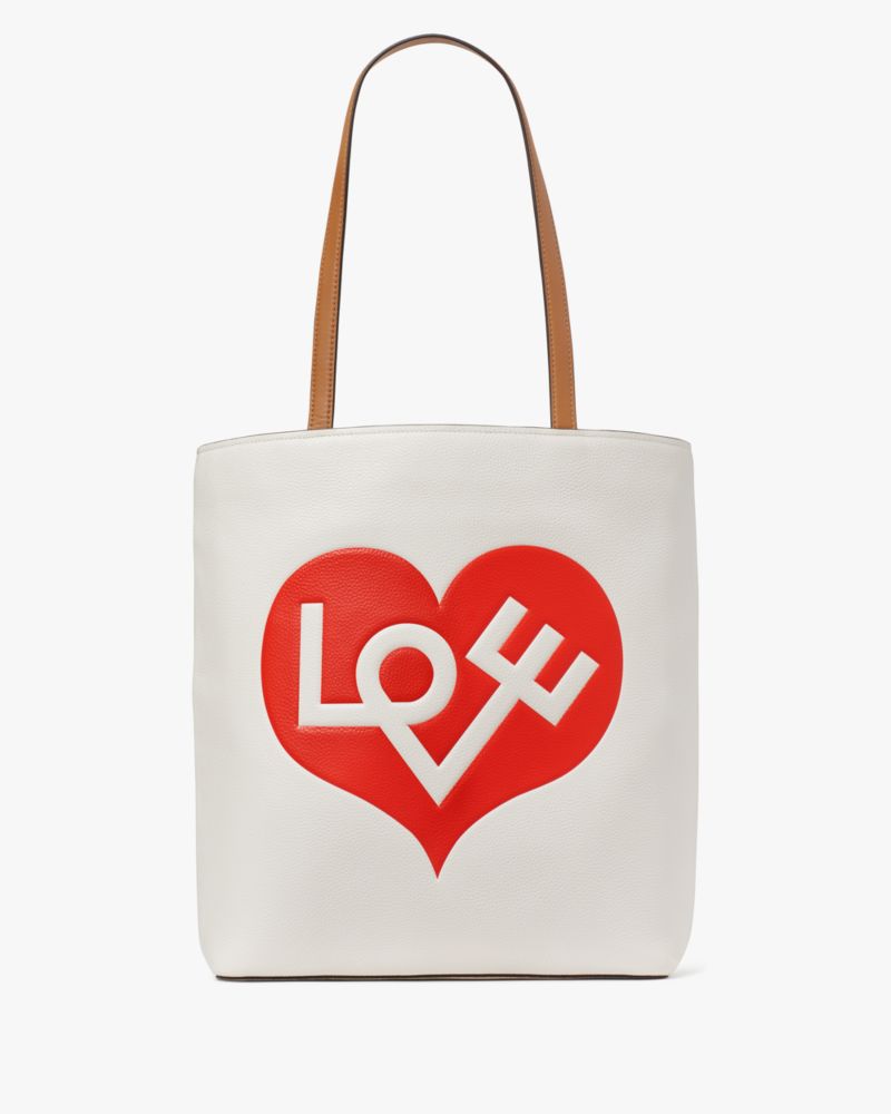 Alexander Girard x Kate Spade New York Heart Embossed Waverly Tote