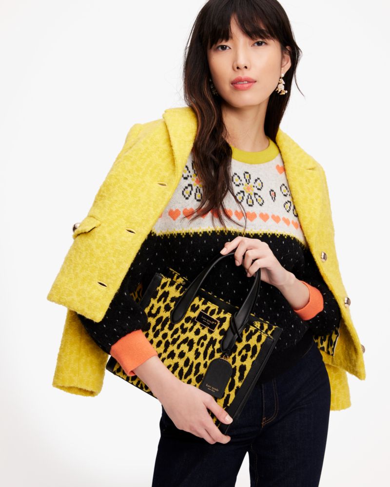 Kate spade cheap leopard print bag