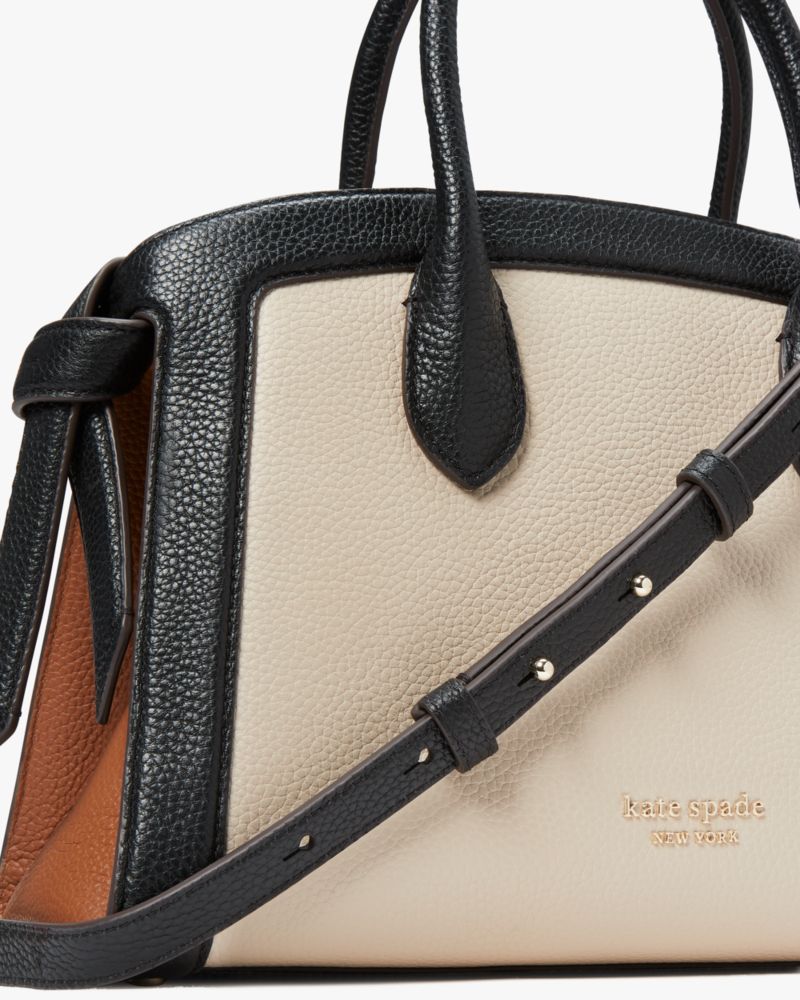 Knott Colorblocked Zip-top Satchel