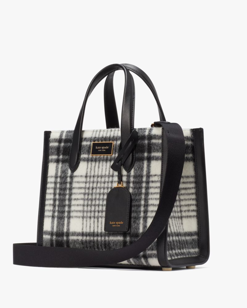 Kate Spade Manhattan Studio Plaid Large Tote