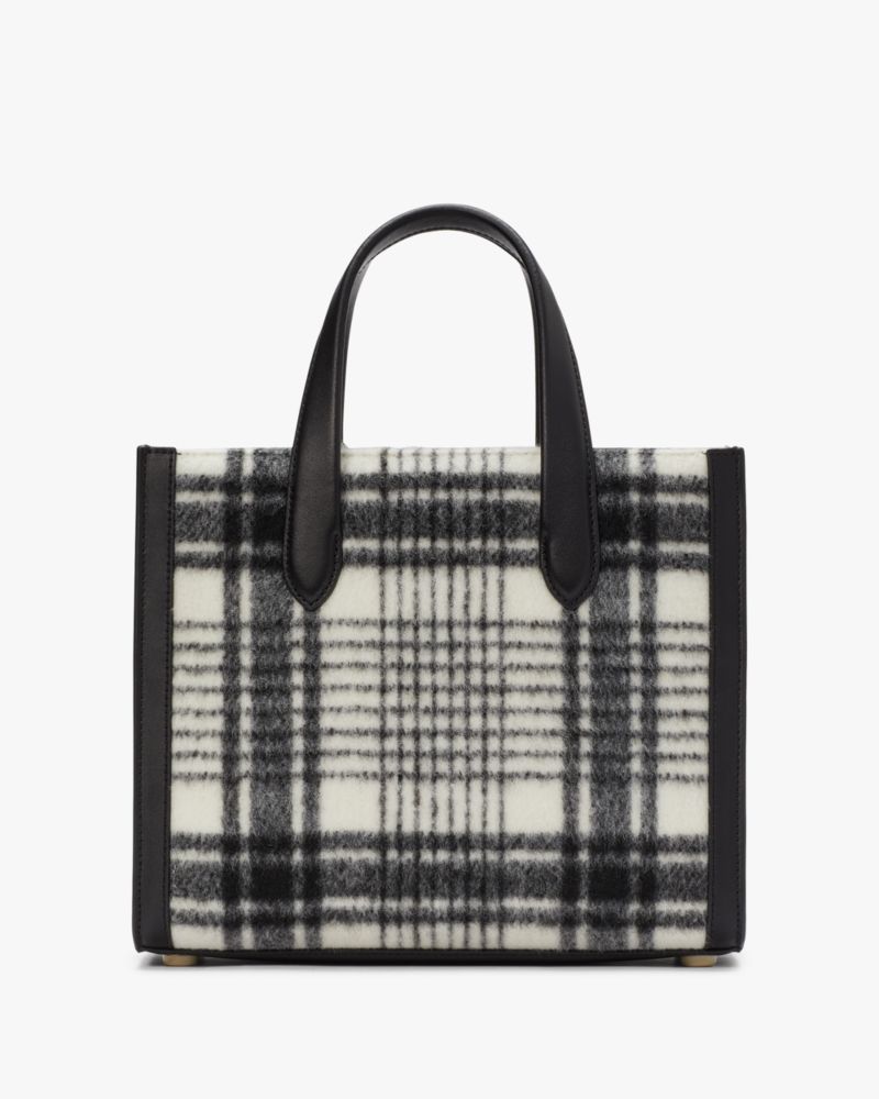 Kate Spade,Manhattan Studio Plaid Small Tote,