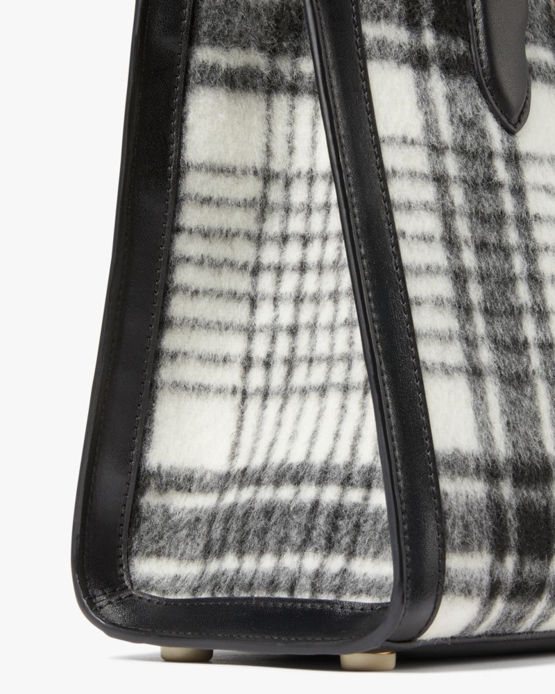 Manhattan Studio Plaid Small Tote