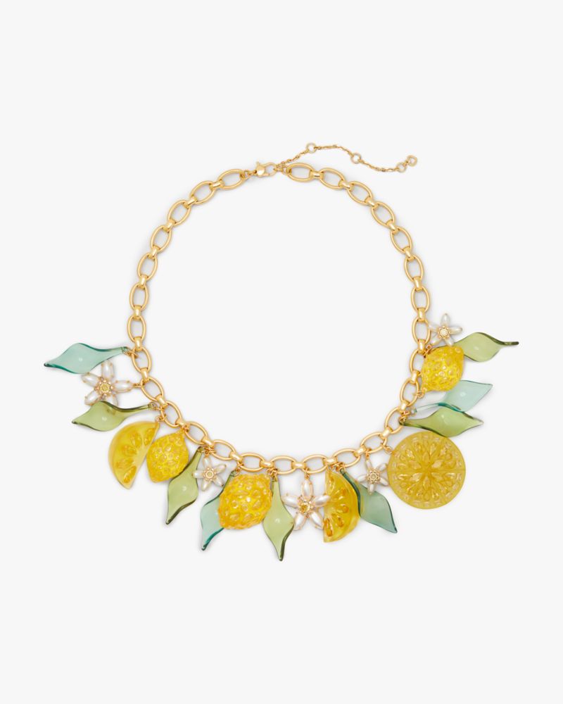 Lemon necklace 2025 kate spade