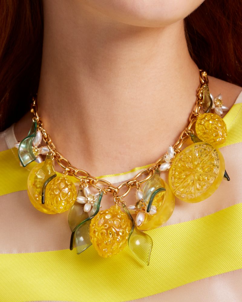 Fresh Squeeze Statement Necklace | Kate Spade New York