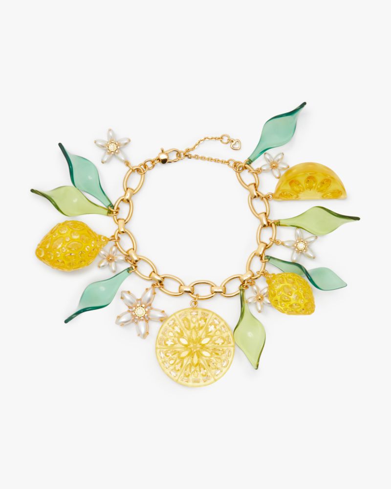 Fresh Squeeze Charm Bracelet | Kate Spade New York