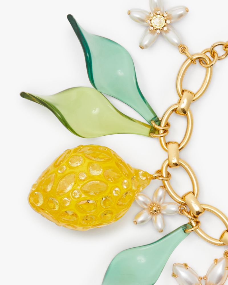 Kate Spade,Fresh Squeeze Charm Bracelet,