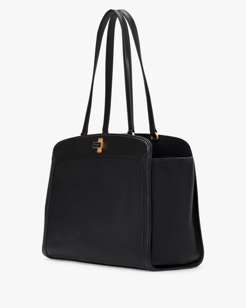 Kate Spade,York Large Work Tote,Black