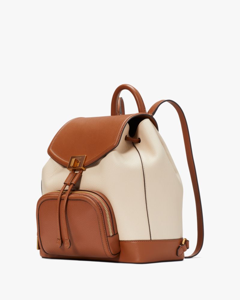 Kate Spade,York Colorblocked Small Backpack,Allspice Cake Multi