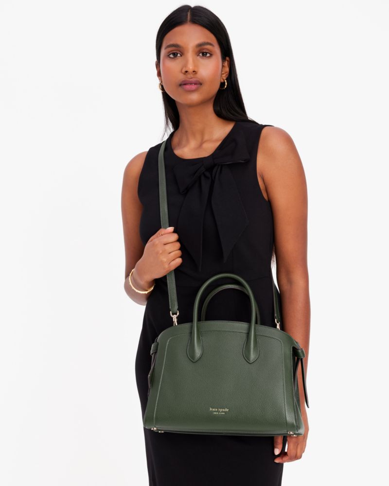 Knott Colorblocked Medium Zip-top Satchel | Kate Spade Outlet