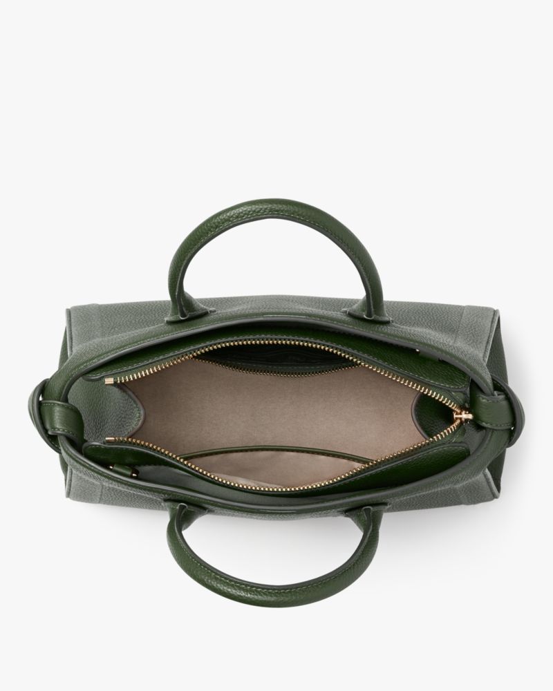 I feel good when my @katespade Knott medium satchel in romaine complem