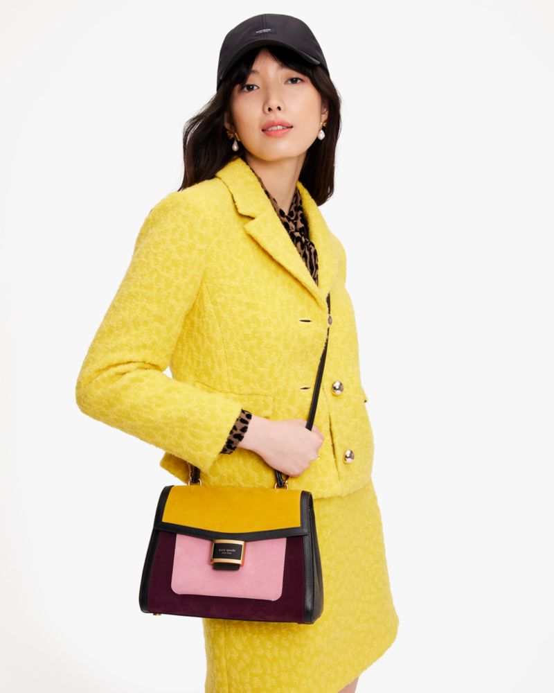 Kate Spade bag. Expo Colorblocked Top-handle Satchel. 