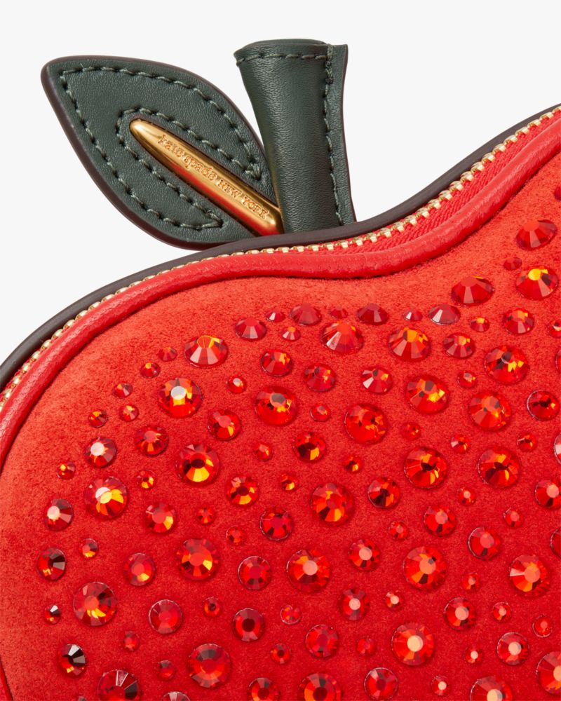 Big Apple Embellished 3D Crossbody