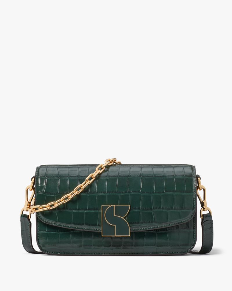 Kate Spade,Dakota Croc-embossed Small Crossbody,