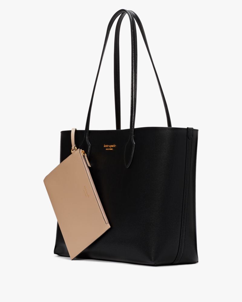 Kate Spade,Bleecker Large Tote,Black