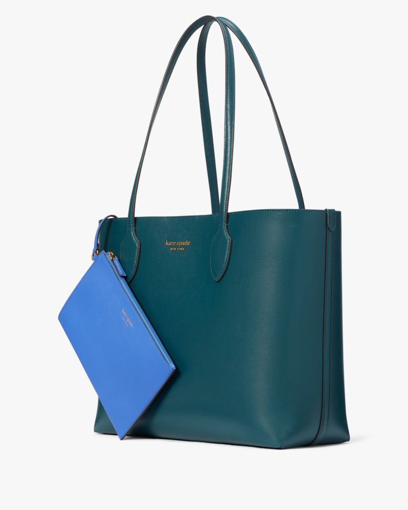 Kate Spade,Bleecker Large Tote,Artesian Green