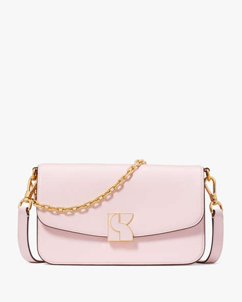 Kate Spade,Dakota Medium Convertible Shoulder Bag,Shimmer Pink