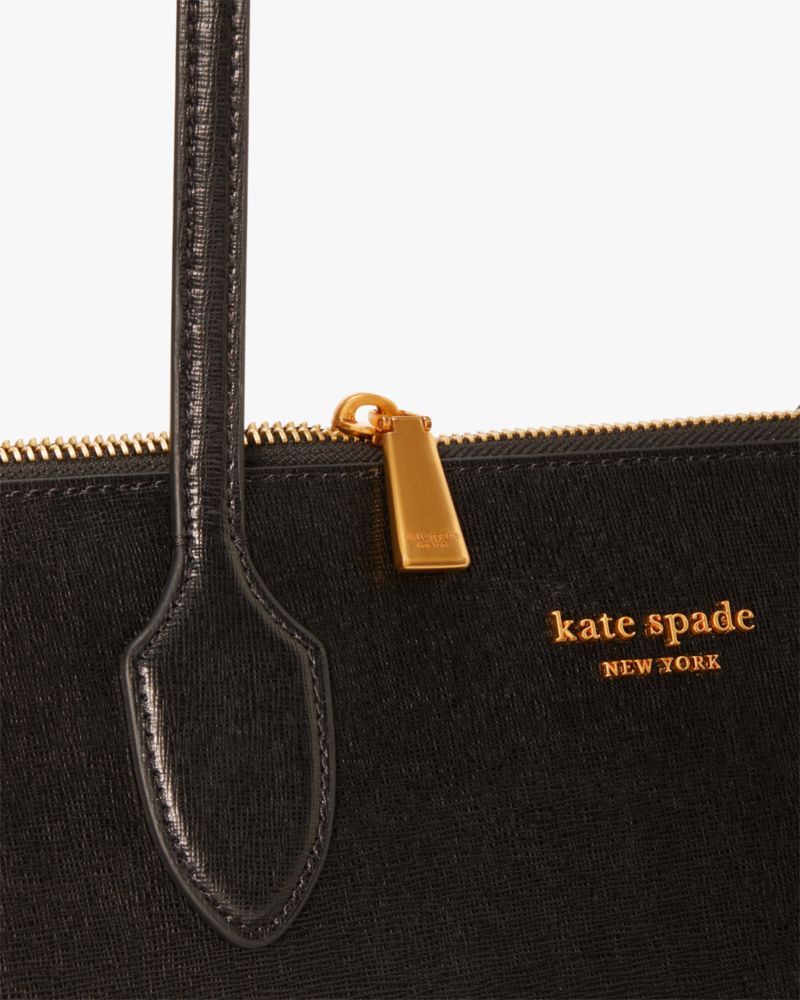 Kate Spade New York Large Bleecker Leather Tote in Timeless Taupe