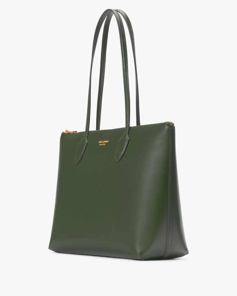 Kate Spade,Bleecker Large Zip-top Tote,Bonsai Tree