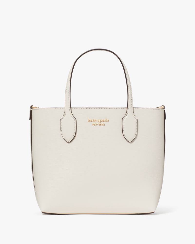 Kate Spade,Bleecker Medium Crossbody Tote,Parchment