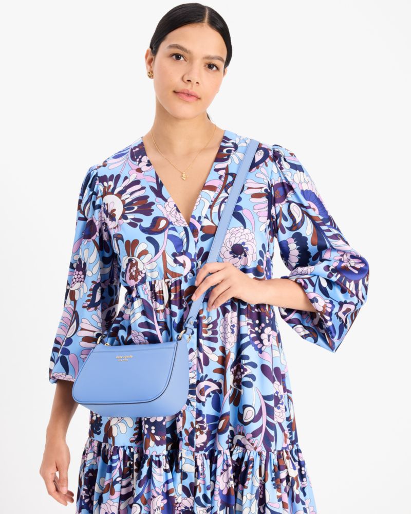 Kate Spade,Bleecker Small Crossbody,Blue