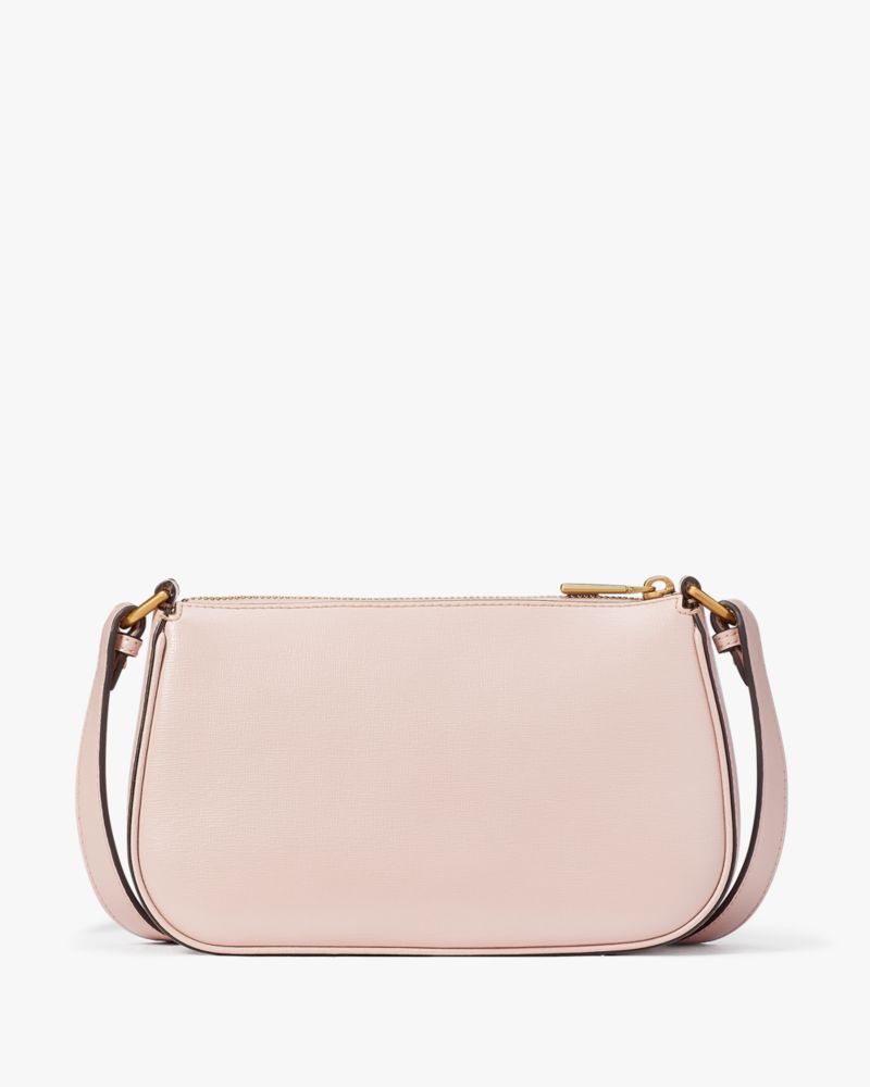 Kate Spade,Bleecker Small Crossbody,Leather,Crossbody,Logo,Metal,Compact,Casual,