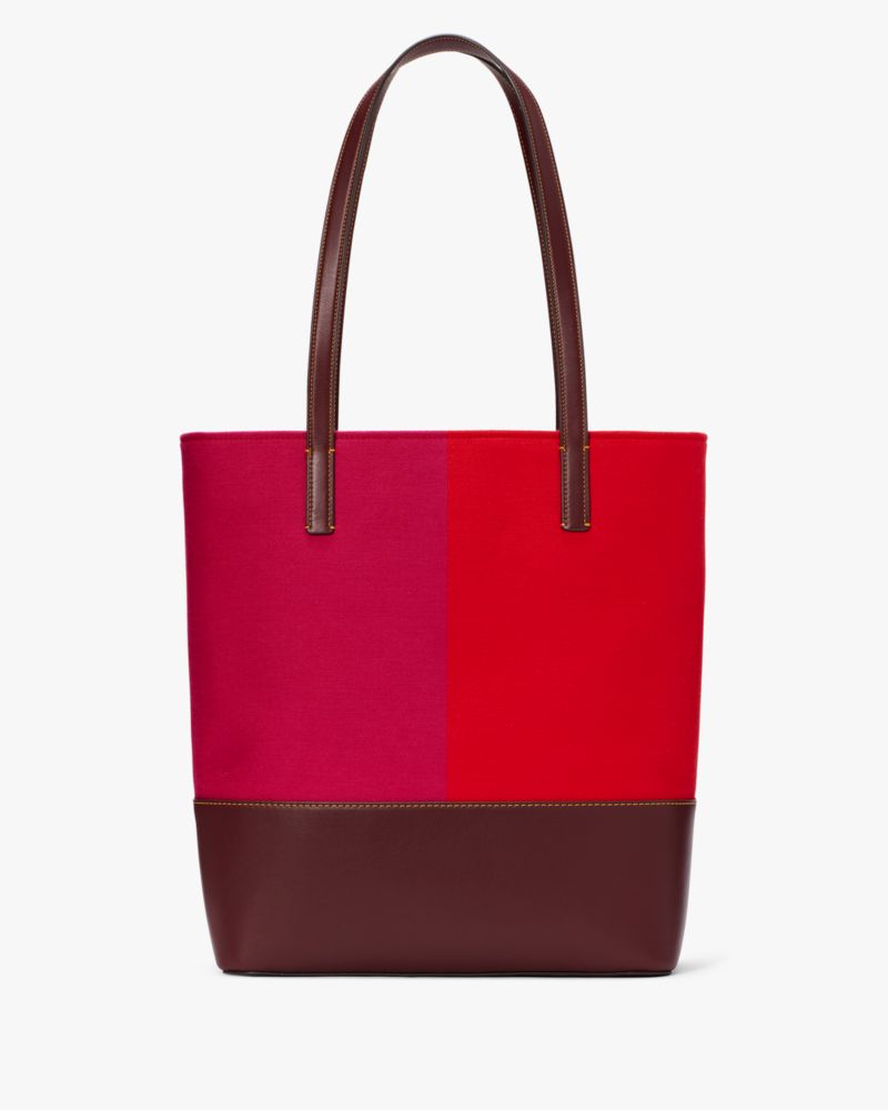 Kate Spade,Waverly Racing Stripe Jacquard Large Tote,