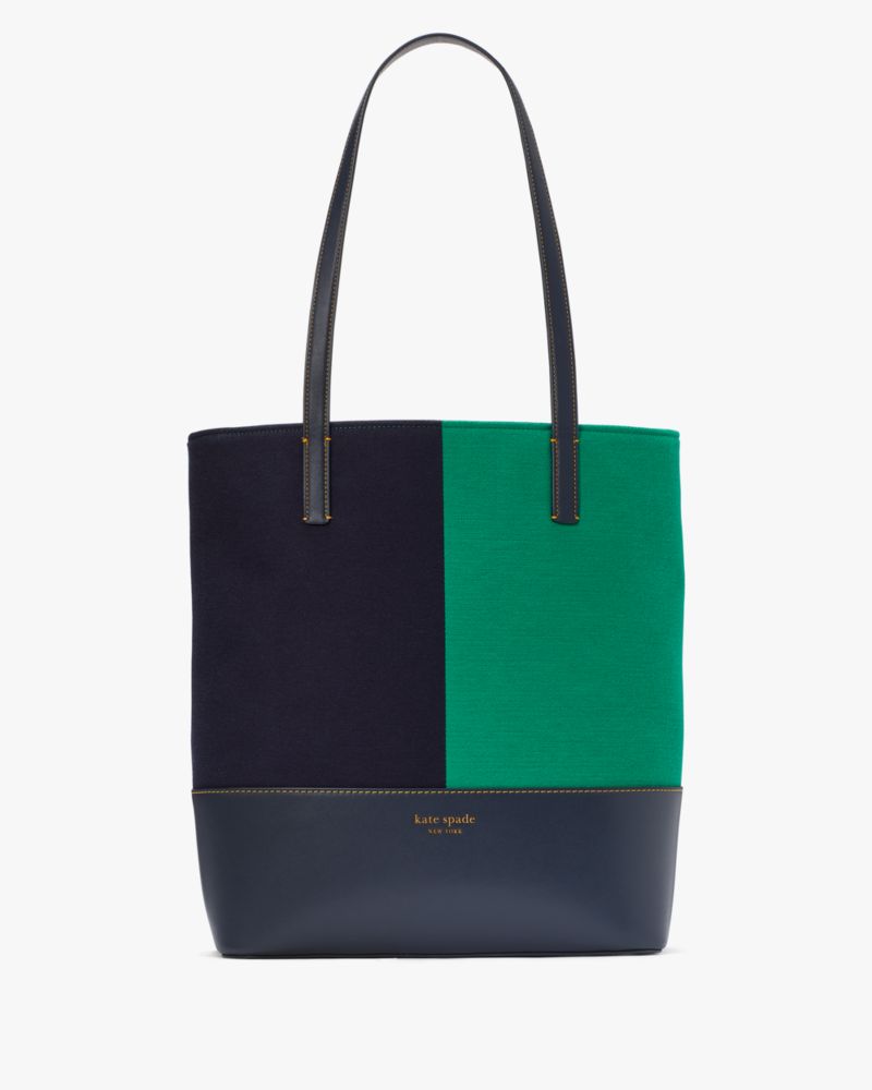 Kate spade cassy ottoman stripe online tote