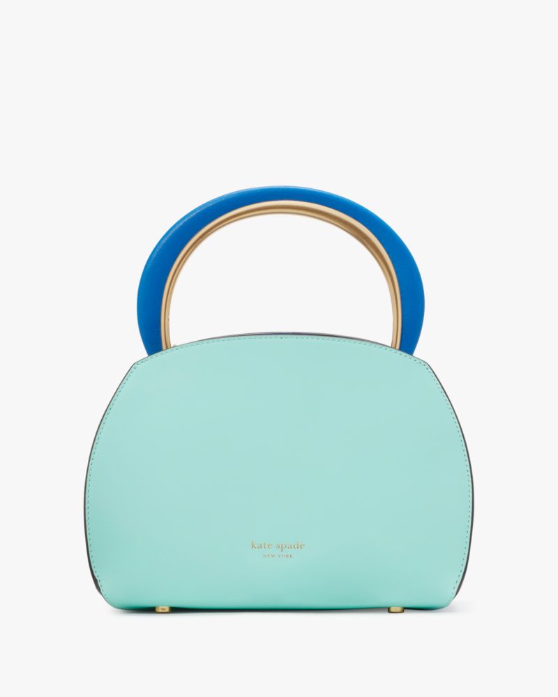 Kate Spade,Expo Colorblocked Top-handle Satchel,Mint Liqueur Multi