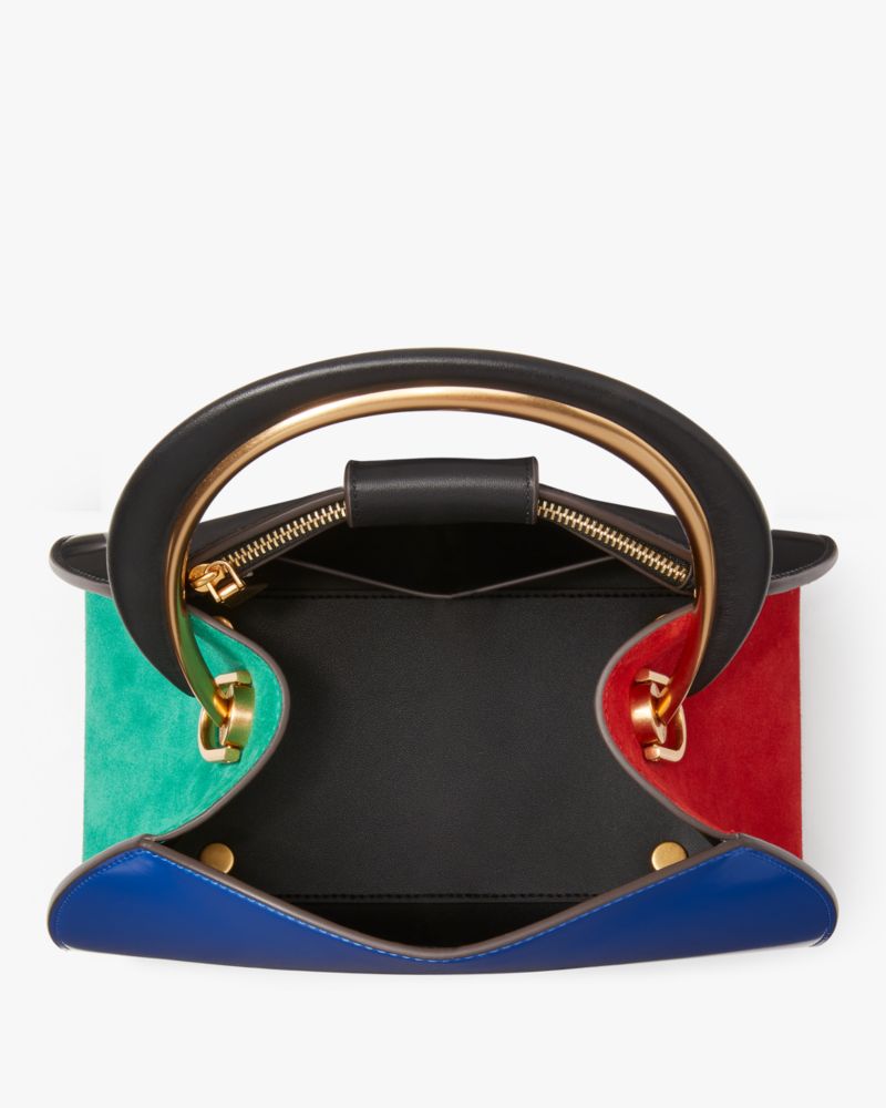 Expo Colorblocked Top-handle Satchel