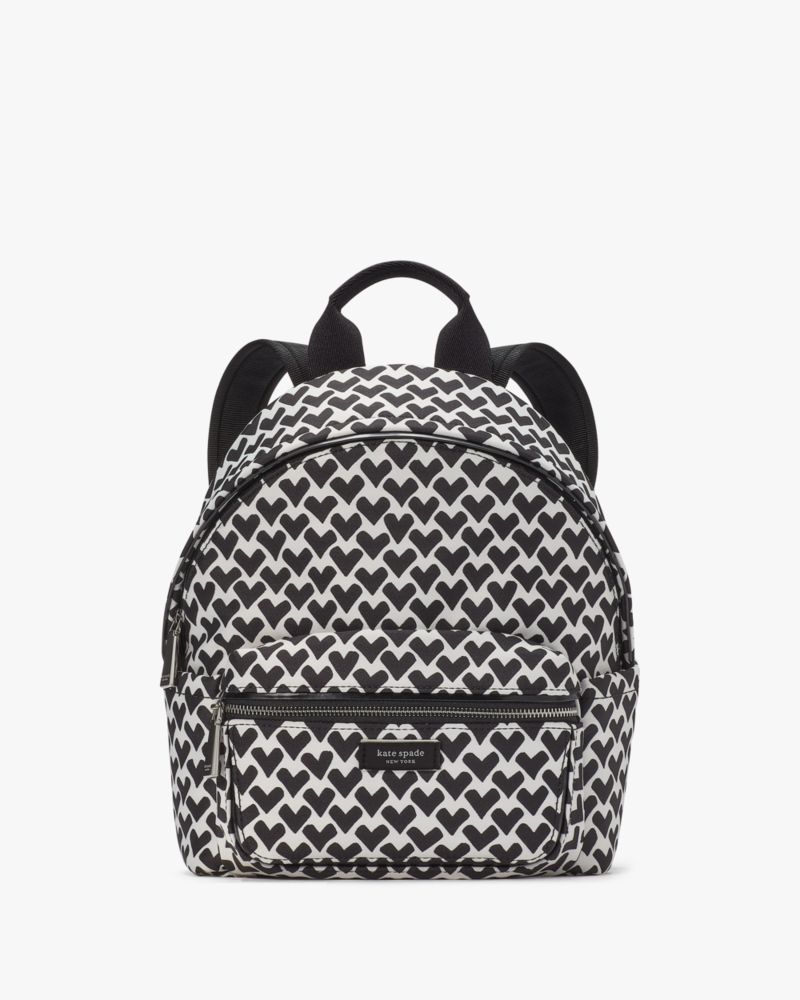 Sam Icon Modernist Hearts Jacquard Small Backpack