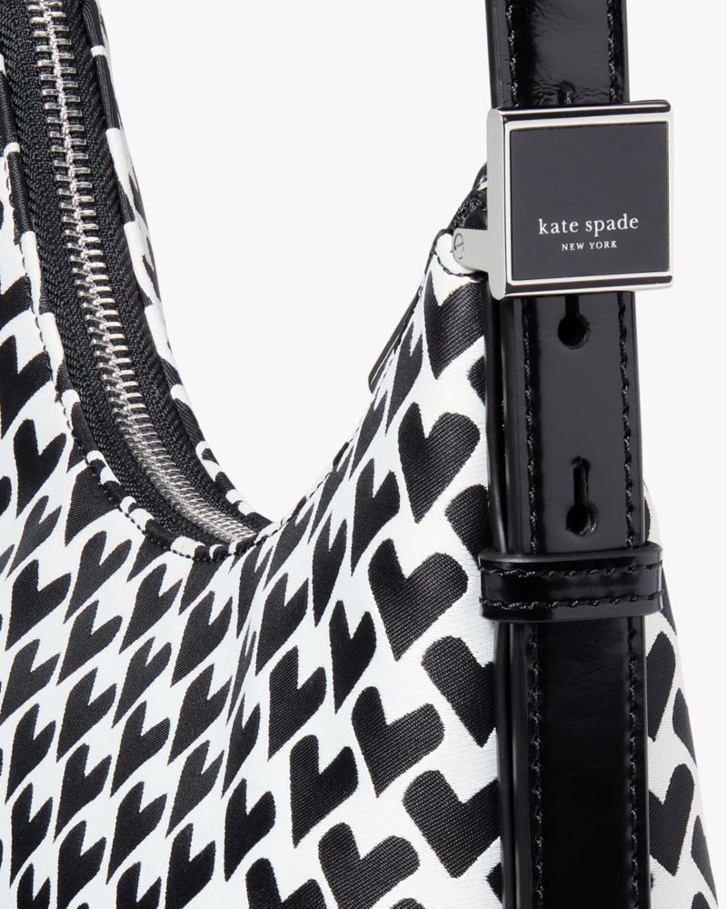 Kate Spade New York Crossbody Bag Black, Beige Leather bag