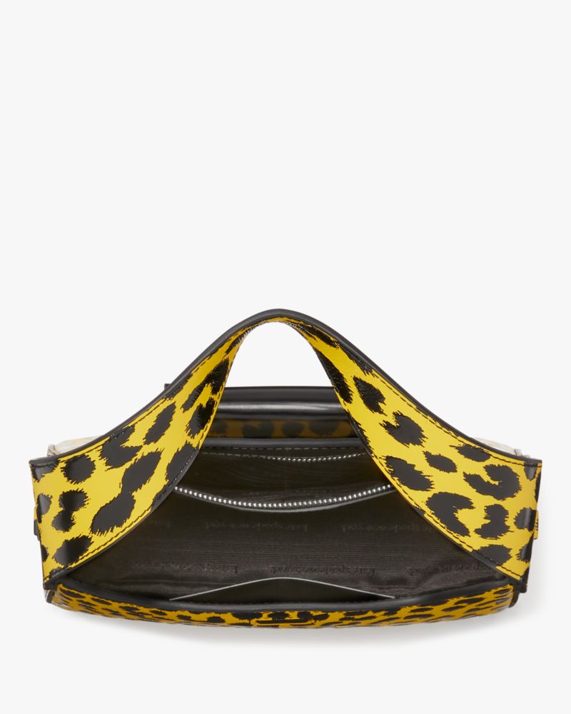 Sam Icon Modern Leopard Mini Hobo Bag