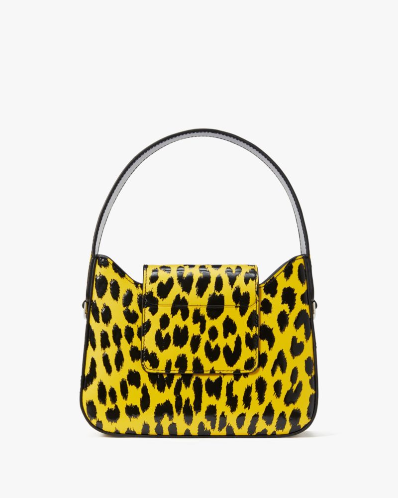 Sam Icon Modern Leopard Mini Hobo Bag