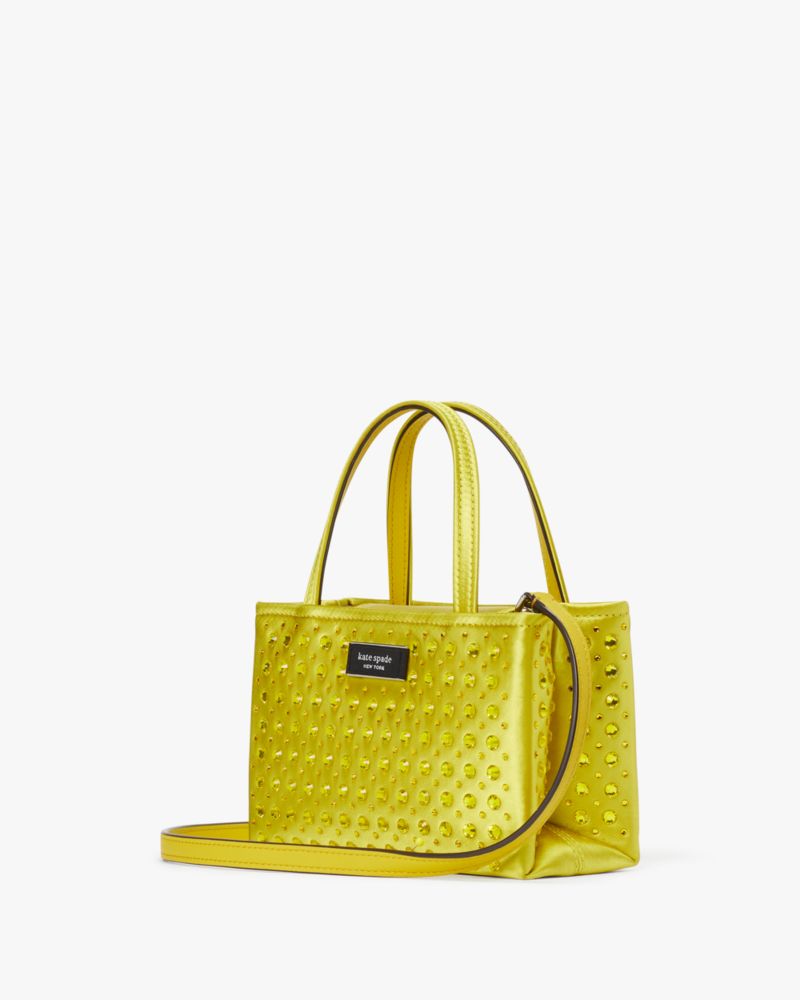 Sam Icon Crystal Embellished Mini Tote