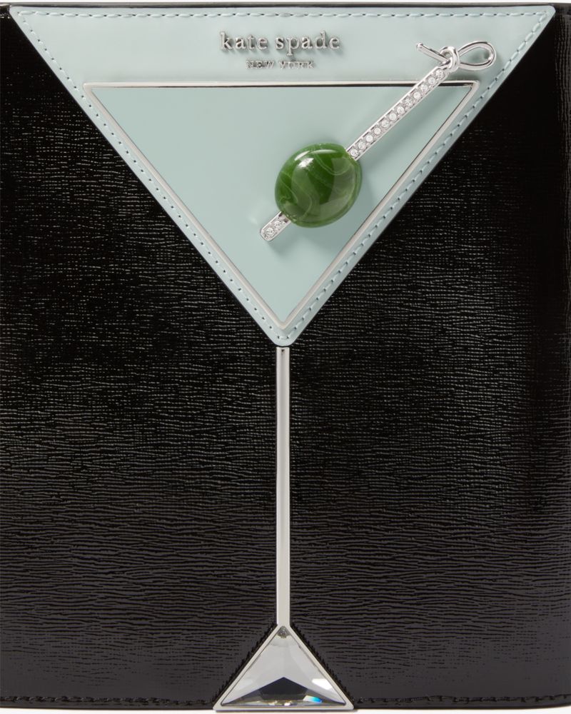 Shaken not Stirred Martini Embellished Top-handle Crossbody