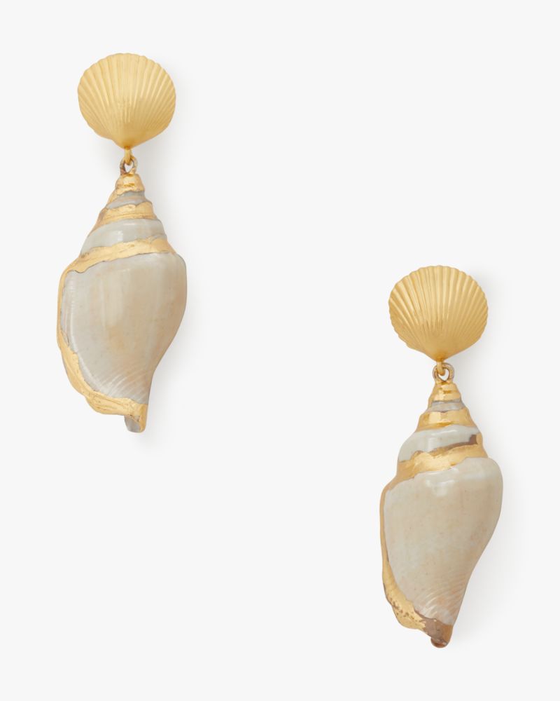 Kate spade tortoise hot sale shell earrings