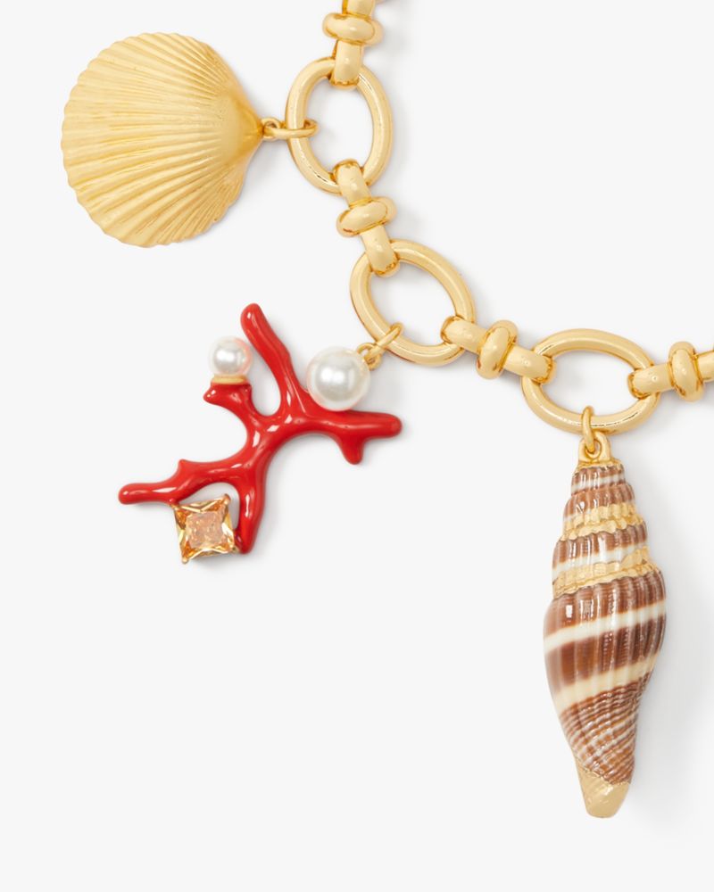 Kate Spade,Reef Treasure Sea Charm Bracelet,